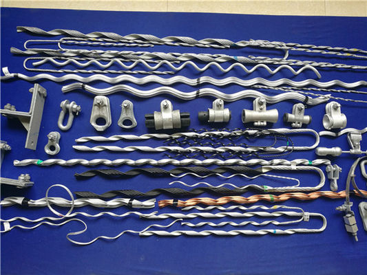 50kN Preformed Fiber Cable Strands Armor Grip Suspension