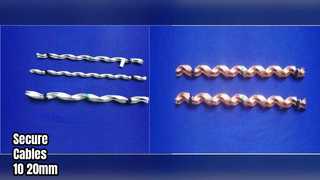 Verzinktes totes Ende, 10–20 mm Kabelsicherung