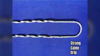 Sichere Kabelenden. 10–20 mm vorgeformtes Sackgassenende