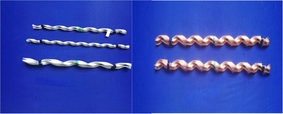 Einfache Installation vorgeformter Armor Rods Durability Shock Resistance