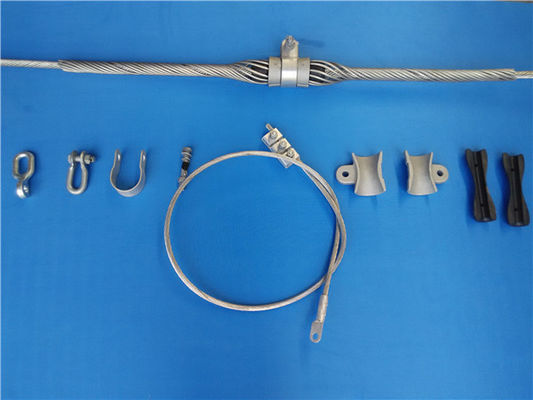 Vorgeformte OPGW Suspendierungs-Klammer der Aluminiumlegierungs-