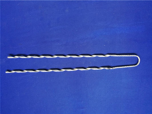 Kurze Spannen-Isolierung galvanisierte 9.0mm vorgeformte Spannungs-Klammer